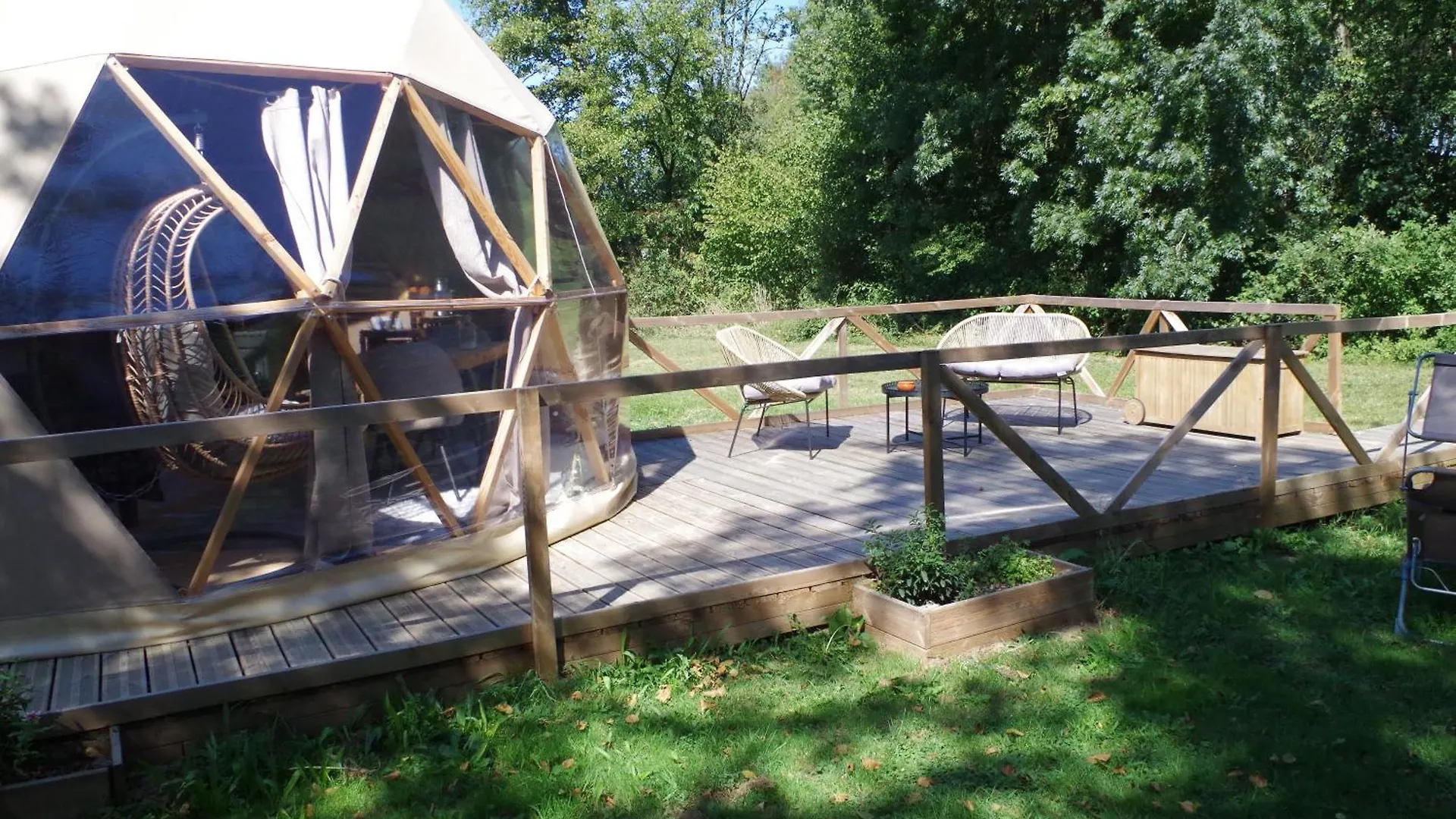 Luxury tent Grand Dome Hotel Biziat